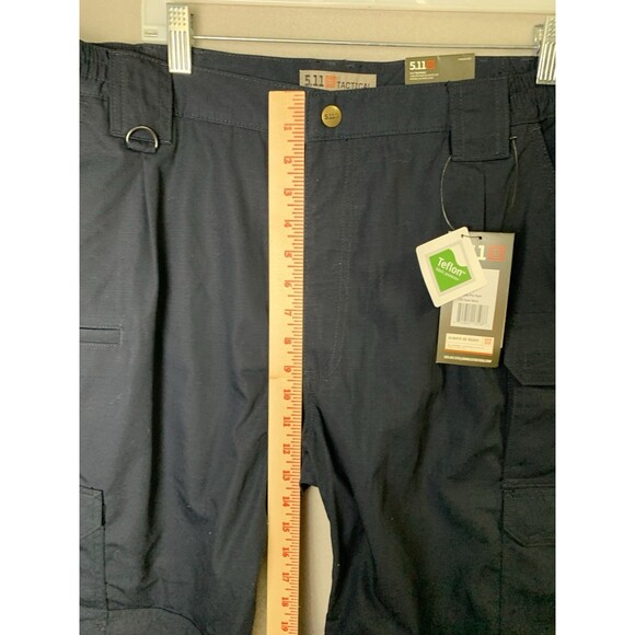 5.11 Tactical Taclite Pro Cargo Pants Size 38x30 Blue Ripstop Military Teflon - Picture 10 of 11